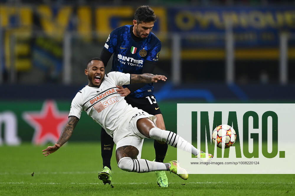 Db Milano 24 11 2021 - Champions League Inter-Shakhtar Donetsk foto Daniele Buffa Image nella foto: Andrea Ranocchia-Fernando