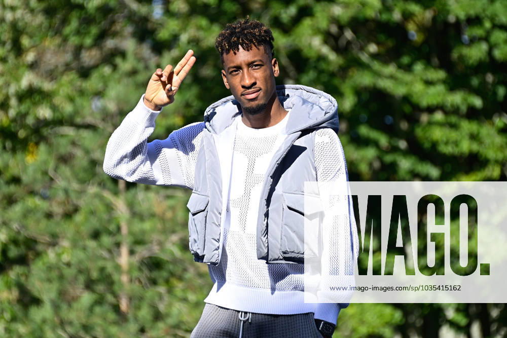 Kingsley Coman ( France ) - FOOTBALL : Rassemblement de l equipe de France - Clairefontaine - 09 10 2023 FedericoPestellini Panoramic