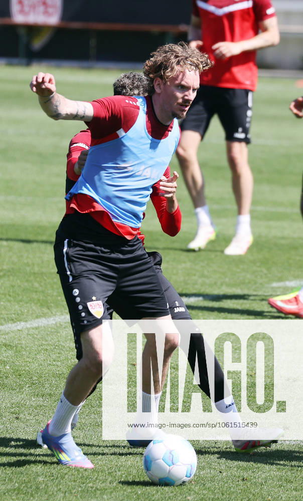 VfB Stuttgart Training Deutschland, Stuttgart, 29.04.2025, Fussball, Bundesliga, VfB Stuttgart Training: Nick Woltemade.