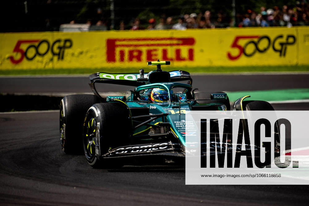 F1 - ITALIAN GRAND PRIX 2025 14 ALONSO Fernando (spa), Aston Martin F1 Team AMR24, action during the 2025 Formula 1 Pirelli Grand Premio dItalia, 2025 Italian Grand Prix, 16th round of the 2025 FIA Formula One World Championship, WM, Weltmeisterschaft from September 5 to 7, 2025 on the Autodromo Nazionale Monza, in Monza, Italy - MonzaItaly