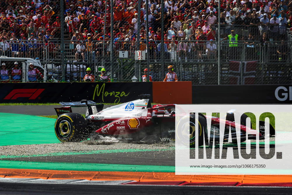 F1 - ITALIAN GRAND PRIX 2025 16 LECLERC Charles (mco), Scuderia Ferrari SF-25, action off track limit during the 2025 Formula 1 Pirelli Grand Premio dItalia, 2025 Italian Grand Prix, 16th round of the 2025 FIA Formula One World Championship, WM, Weltmeisterschaft from September 5 to 7, 2025 on the Autodromo Nazionale Monza, in Monza, Italy - MonzaItaly