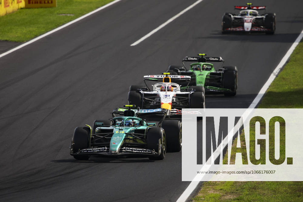 F1 - ITALIAN GRAND PRIX 2025 14 ALONSO Fernando (spa), Aston Martin F1 Team AMR24, action 30 LAWSON Liam (nzl), Visa Cash App RB F1 Team VCARB02, action during the 2025 Formula 1 Pirelli Grand Premio dItalia, 2025 Italian Grand Prix, 16th round of the 2025 FIA Formula One World Championship, WM, Weltmeisterschaft from September 5 to 7, 2025 on the Autodromo Nazionale Monza, in Monza, Italy - MonzaItaly