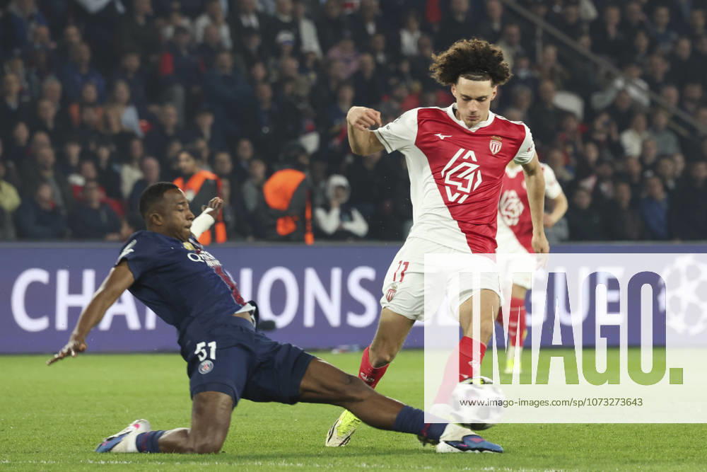Maghnes Akliouche (AS Monaco) Vs Willian Pacho (PSG)