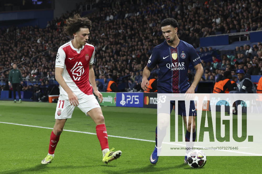 Warren Zaire-Emery (PSG) Vs Maghnes Akliouche (AS Monaco)