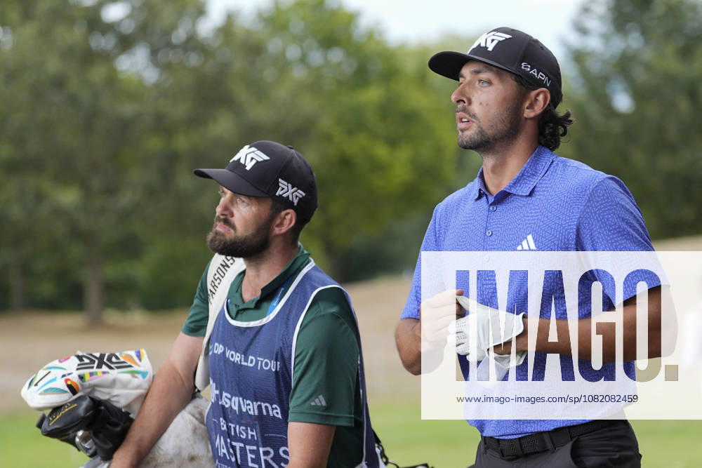 SUTTON COLDFIELD, ENGLAND - AUG 28: Marco Penge (ENG) walks from the trees on the 13th hole during Round 2 at the 2026 Husqvarna British Masters at The Belfry, Sutton Coalfield on August 28, 2026 in Warwickshire, England The 2026 Husqvarna British Masters