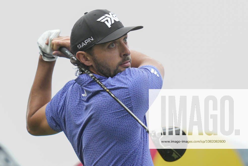 SUTTON COLDFIELD, ENGLAND - AUG 28: Marco Penge (ENG) plays from the fifteenth tee during Round 2 at the 2026 Husqvarna British Masters at The Belfry, Sutton Coalfield on August 28, 2026 in Warwickshire, England The 2026 Husqvarna British Masters