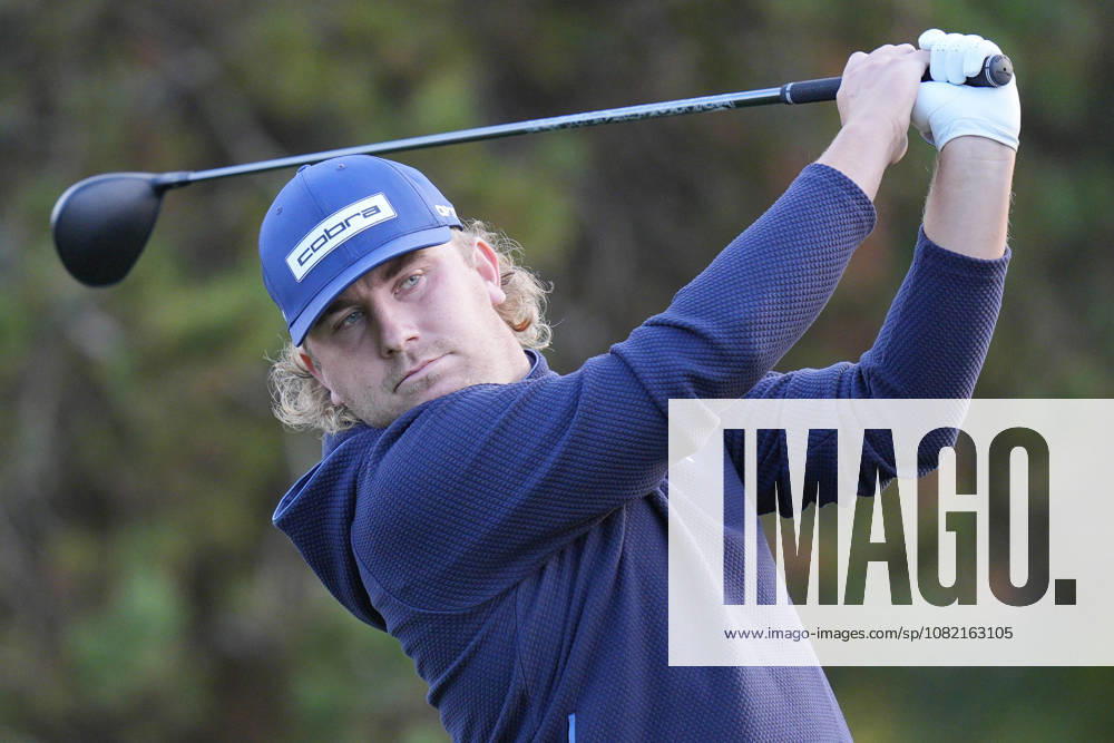 SUTTON COLDFIELD, ENGLAND - AUG 30: Oliver Lindell (FIN) plays from the eighteenth tee during the delayed Round 3 at the 2026 Husqvarna British Masters at The Belfry, Sutton Coalfield on August 30, 2026 in Warwickshire, England The 2026 Husqvarna British Masters