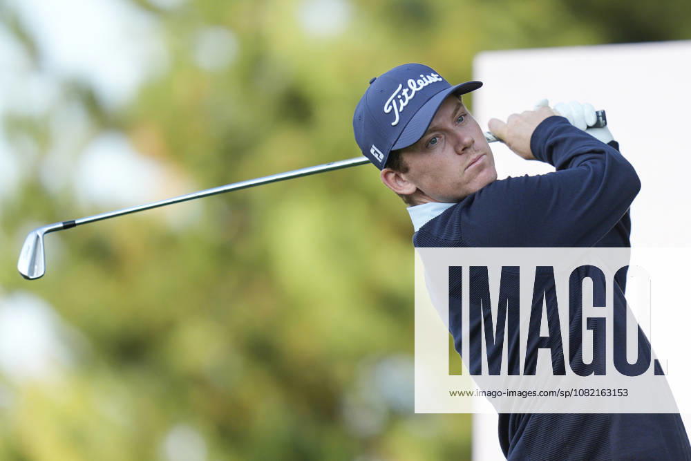 SUTTON COLDFIELD, ENGLAND - AUG 30: Daniel Hillier (NZL) plays from the twelfth tee during the delayed Round 3 at the 2026 Husqvarna British Masters at The Belfry, Sutton Coalfield on August 30, 2026 in Warwickshire, England The 2026 Husqvarna British Masters