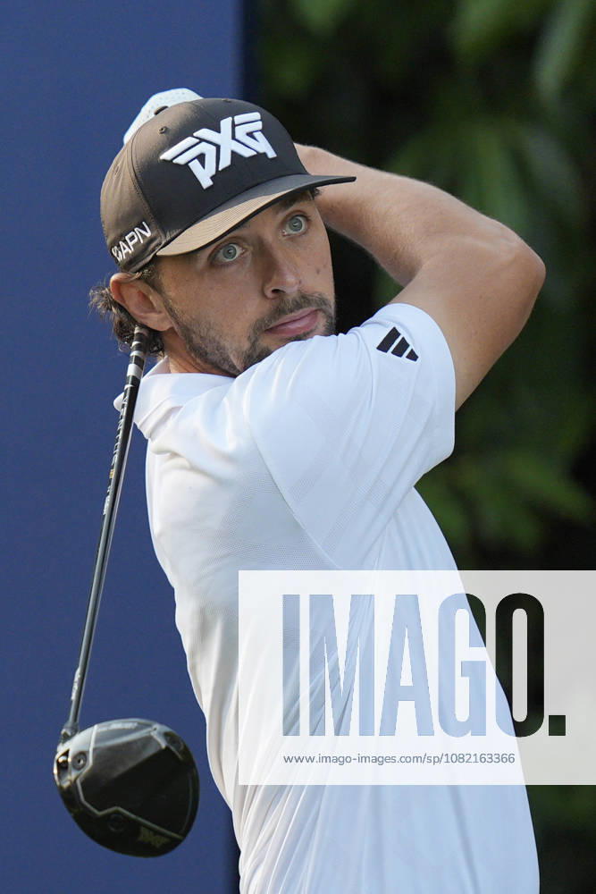 SUTTON COLDFIELD, ENGLAND - AUG 30: Marco Penge (ENG) plays from the eleventh tee during the delayed Round 3 at the 2026 Husqvarna British Masters at The Belfry, Sutton Coalfield on August 30, 2026 in Warwickshire, England The 2026 Husqvarna British Masters