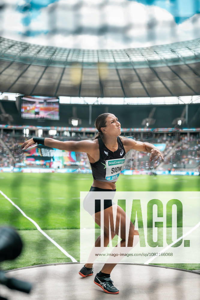 Valarie Sion, United States, Discus Throw, GER, Track and Field, Athletics, ISTAF, Berlin, August 30, 2026, GER, Track and Field, Athletics, ISTAF, Berlin, August 30, 2026, Berlin