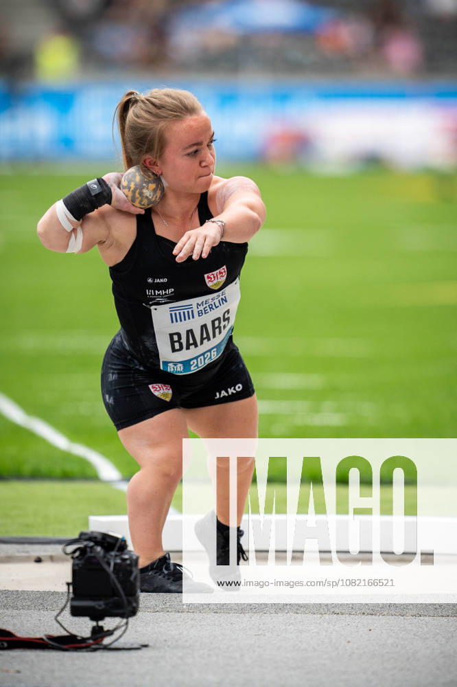 Lara BAARS (NED Netherlands) competing in the Shot put during the ISTAF at Olympic Stadium on August 30, 2026 in Berlin, Germany.
