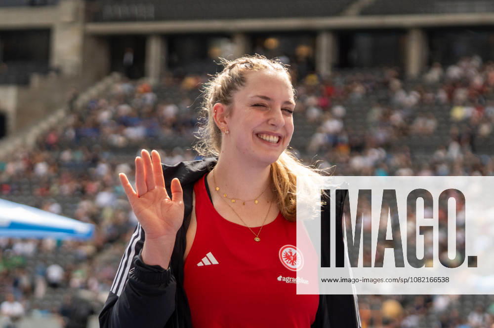 German Track and Field, Track and Field Meet, ISTAF 2026 Sports Festival on August 30, 2026, at the Olympic Stadium in Berlin; Women s Discus: Leia Braunagel, Germany