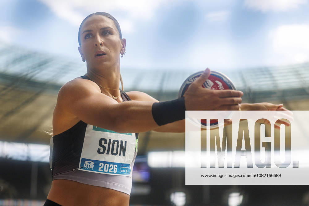 Valarie SION (USA United States) competing in the women’s discus throw during the ISTAF at Olympic Stadium on August 30, 2026 in Berlin, Germany. Germany