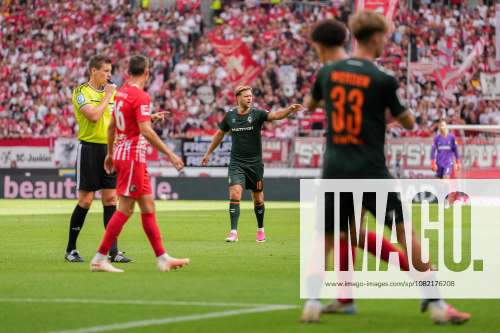 1. Bundesliga: SC Freiburg vs SV Werder Bremen, 30.08.2026 Niclas Füllkrug (SV Werder Bremen, 10) 1. Bundesliga: SC Freiburg vs SV Werder Bremen, Europa-Park-Stadion, 30.08.2026 DFB DFL REGULATIONS PROHIBIT ANY USE OF PHOTOGRAPHS AS IMAGE SEQUENCES AND OR QUASI-VIDEO.
