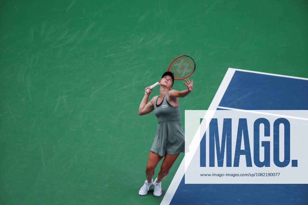 US Open tennis tournament - Day 1 Veronika Erjavec of Slovenia in action against Jasmine Paolini of Italy during the Womens Singles round one of the US Open Tennis Championships at the USTA Billie Jean King National Tennis Center in Flushing Meadows, New York, USA, 30 August 2026. The 2026 US Open tournament runs from 23 August through 13 September. FLUSHING MEADOWS NEW YORK United States