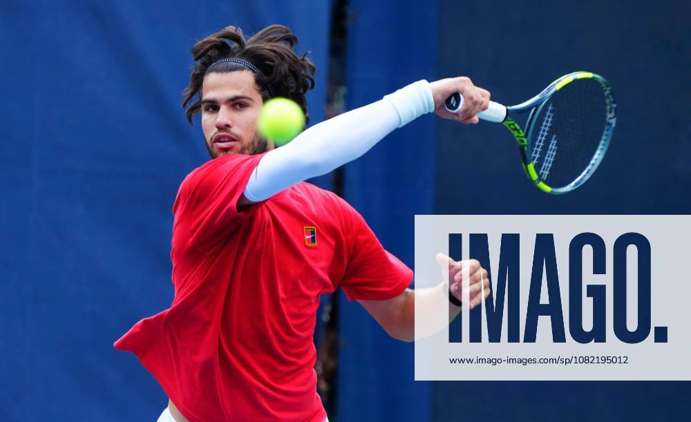 Carlos Alcaraz practices 2026 US Open, Day One, USTA Billie Jean King National Tennis Center, New York, USA - 30 Aug 2026New York USTA Billie Jean King National T New York (NY) United States of America