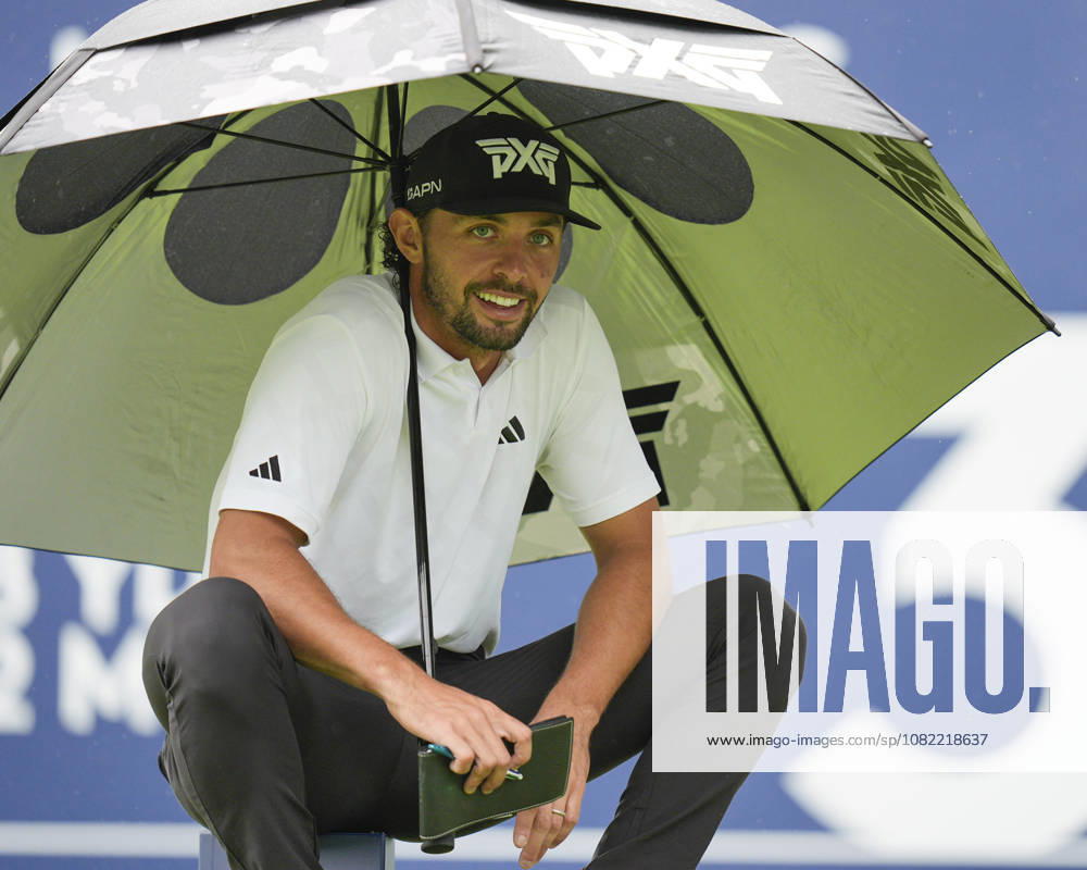 SUTTON COLDFIELD, ENGLAND - AUG 30: Marco Penge (ENG) sits on a tee box as he waits on the third tee during Round 4 at the 2026 Husqvarna British Masters at The Belfry, Sutton Coalfield on August 30, 2026 in Warwickshire, England The 2026 Husqvarna British Masters