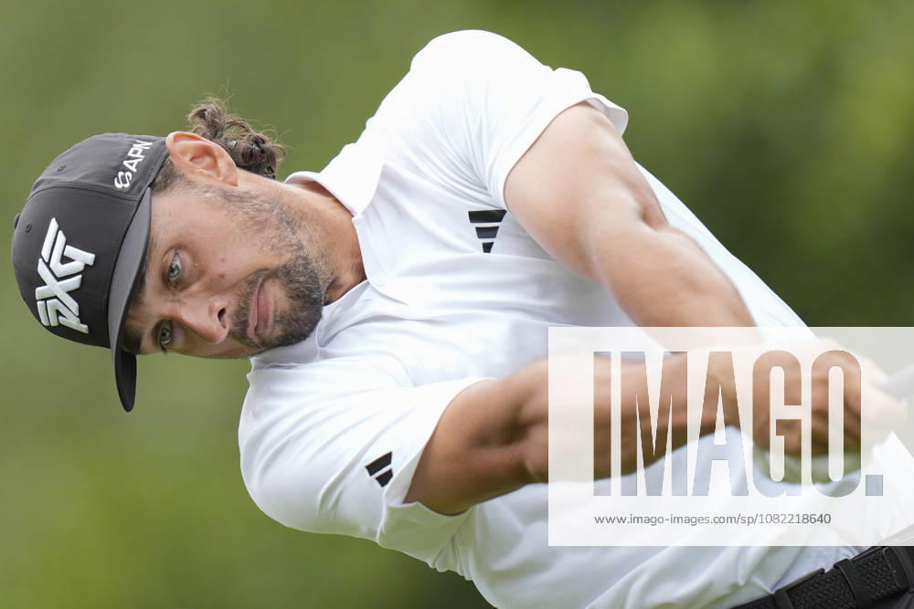 SUTTON COLDFIELD, ENGLAND - AUG 30: Marco Penge (ENG) plays from the third tee during Round 4 at the 2026 Husqvarna British Masters at The Belfry, Sutton Coalfield on August 30, 2026 in Warwickshire, England The 2026 Husqvarna British Masters