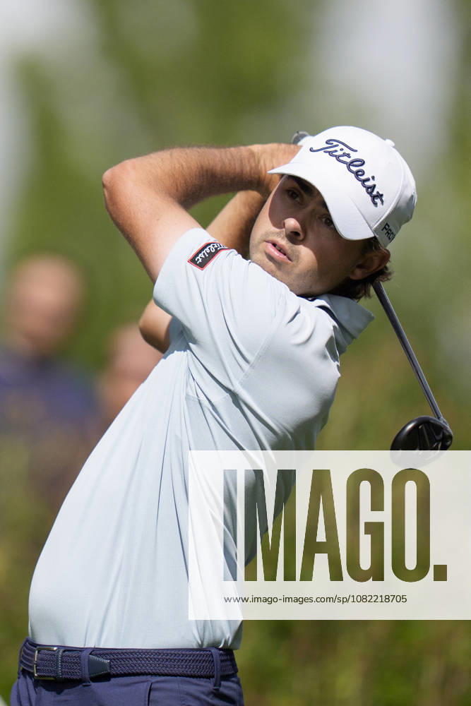 SUTTON COLDFIELD, ENGLAND - AUG 30: Jacob Skov Olesen (DEN) plays from the eighth tee during Round 4 at the 2026 Husqvarna British Masters at The Belfry, Sutton Coalfield on August 30, 2026 in Warwickshire, England The 2026 Husqvarna British Masters