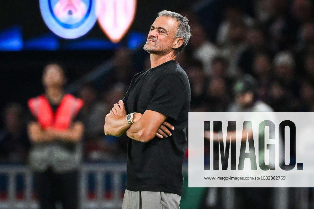 Luis ENRIQUE of PSG during the Ligue 1 match between Paris Saint-Germain (PSG) and AS Monaco at Parc des Princes Stadium on September 04, 2026 in Paris, France. Paris France - ZUMAm308 20260904_zsp_m308_002