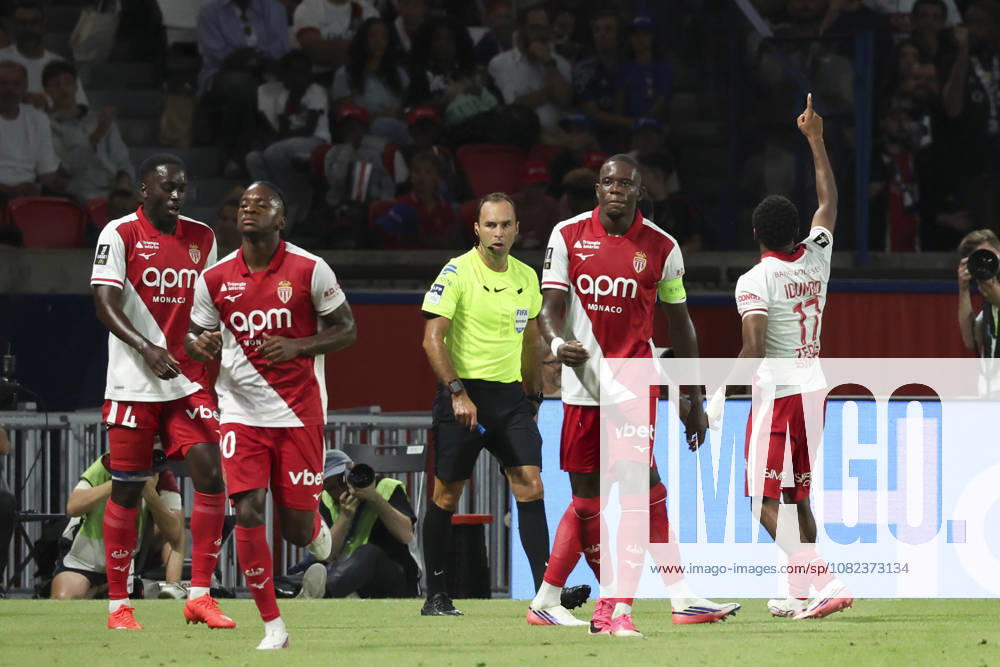Joie sur le but de Stanis Idumbo (AS Monaco)