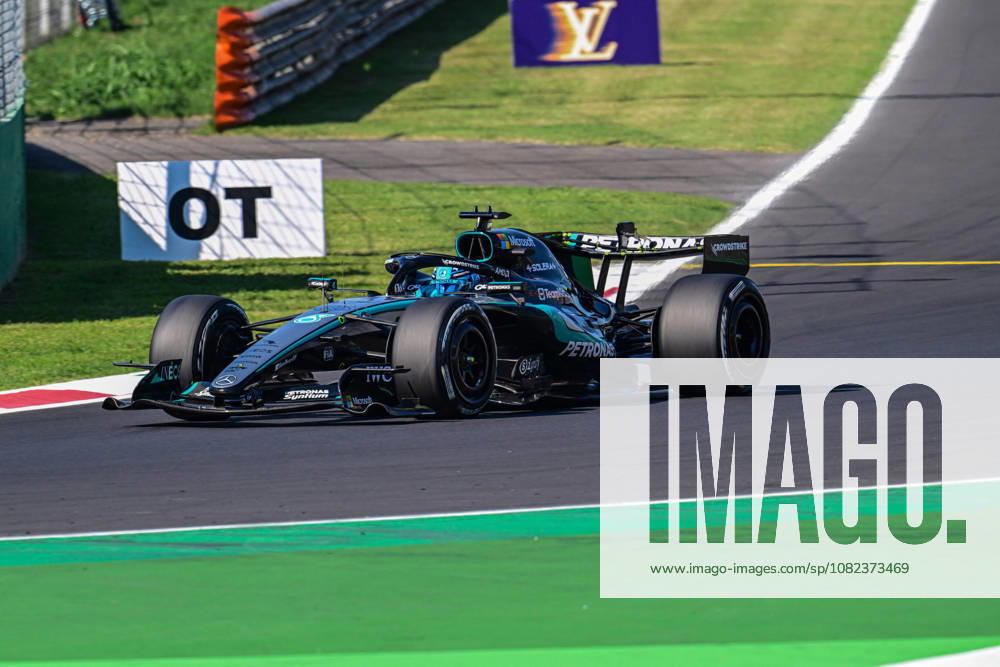 MOTORSPORTS - Formula 1 - 2026 Italian Grand Prix Photo by IPA ABACAPRESS.COM88114733 - George Russell driving for the Mercedes-AMG PETRONAS F1 Team during the 2026 Formula One Italian Grand Prix at the Monza Circuit on September 3, 2026, in Monza, Italy Italy Italy