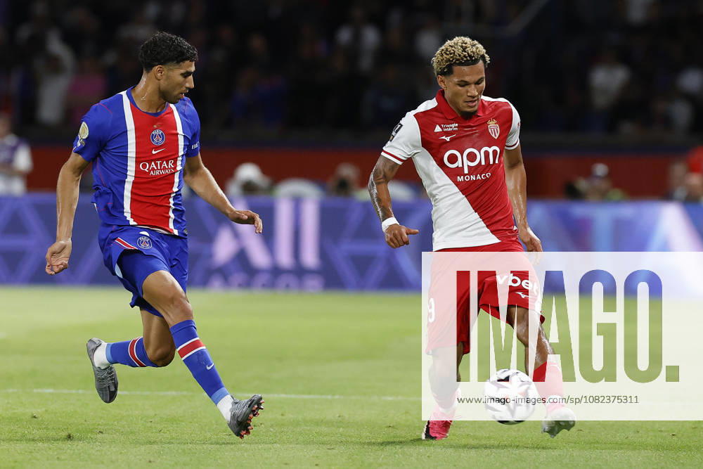 Paris BRUNNER of AS MONACO in action during League 1 McDonald s, Day 03 match between PSG and AS MONACO at Parc Des Princes stadium - on September 04 2026. Paris - France Paris France - ZUMAb253 20260904_zsp_b253_034