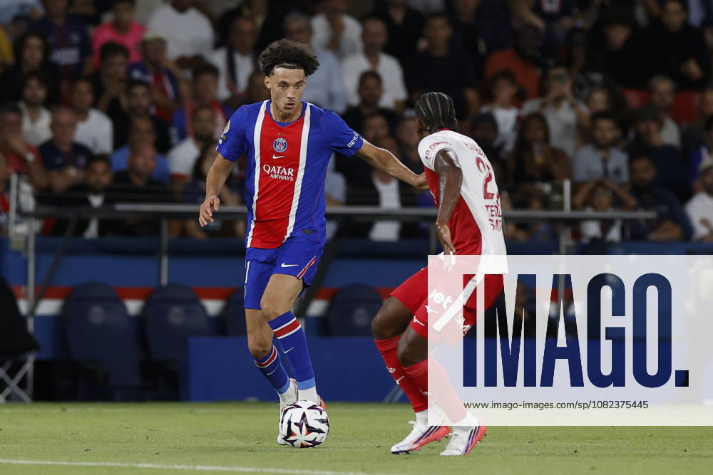 Maghnes AKLIOUCHE of Paris Saint Germain in action during League 1 McDonald s, Day 03 match between PSG and AS MONACO at Parc Des Princes stadium - on September 04 2026. Paris - France Soccer 2026, League 1 McDonaldâ€⠢S PSG 1:2 AS MONACO - ZUMAb253 20260904_zsp_b253_075