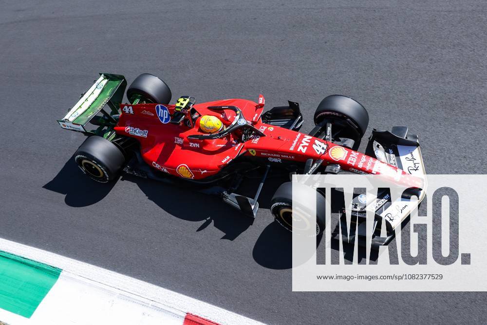 F1 Grand Prix of Italy 2026 (Free Practice 1) in Monza, Italy - 04 Sep 2026 Lewis Hamilton of United Kingdom and Scuderia Ferrari HP SF-26 (44) seen during F1 Grand Prix of Italy 2026 Monza Italy