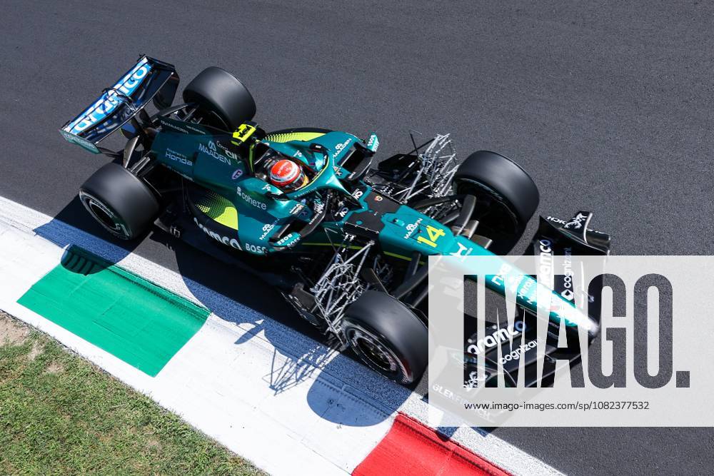 F1 Grand Prix of Italy 2026 (Free Practice 1) in Monza, Italy - 04 Sep 2026 Fernando Alonso of Spain and Aston Martin Aramco Formula One Team AMR26 (14) seen during F1 Grand Prix of Italy 2026 Monza Italy