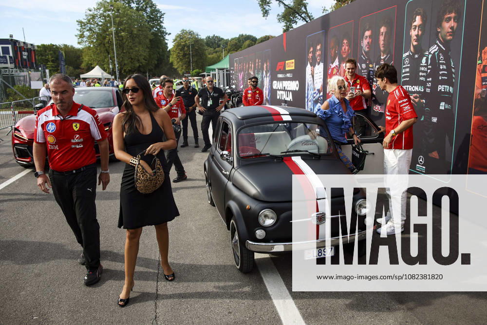 F1 - ITALIAN GRAND PRIX 2026 LECLERC Charles (mco), Scuderia Ferrari SF-26, portrait and his wife Alexandra Saint Mleux during the Formula 1 Gran Premio dItalia 2026, Italian Grand Prix, 13th round of the 2026 Formula One World Championship, WM, Weltmeisterschaft from September 4 to 6, 2026 on the Autodromo Nazionale Monza, in Monza, Italy - MonzaItaly
