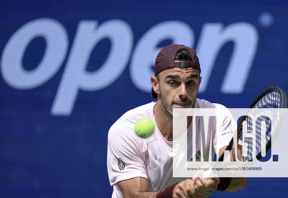 US Open tennis tournament - Day 7 Francisco Cerundolo of Argentina in action against Taylor Fritz of USA during the Men‚Äôs Singles round 3 of the US Open Tennis Championships at the USTA Billie Jean King National Tennis Center in Flushing Meadows, New York, USA, 05 September 2026. The 2026 US Open tournament runs from 23 August through 13 September. FLUSHING MEADOWS NEW YORK United States