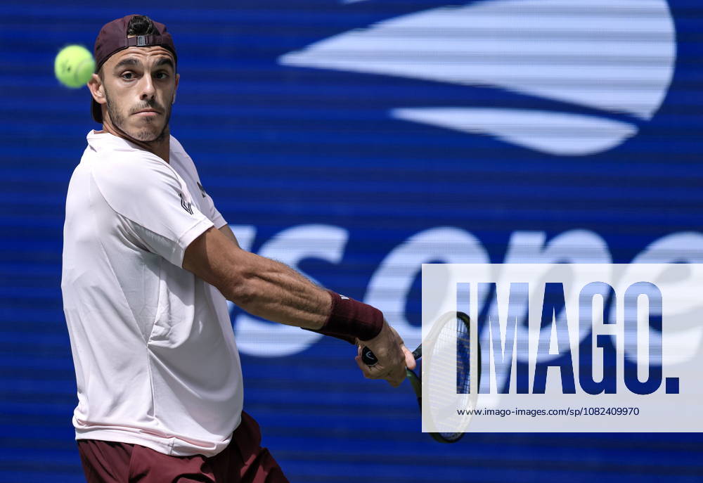 US Open tennis tournament - Day 7 Francisco Cerundolo of Argentina in action against Taylor Fritz of USA during the Men‚Äôs Singles round 3 of the US Open Tennis Championships at the USTA Billie Jean King National Tennis Center in Flushing Meadows, New York, USA, 05 September 2026. The 2026 US Open tournament runs from 23 August through 13 September. FLUSHING MEADOWS NEW YORK United States