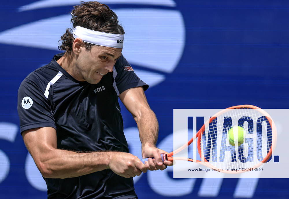 US Open tennis tournament - Day 7 Taylor Fritz of USA in action against Francisco Cerundolo of Argentina during the Men‚Äôs Singles round 3 of the US Open Tennis Championships at the USTA Billie Jean King National Tennis Center in Flushing Meadows, New York, USA, 05 September 2026. The 2026 US Open tournament runs from 23 August through 13 September. FLUSHING MEADOWS NEW YORK United States