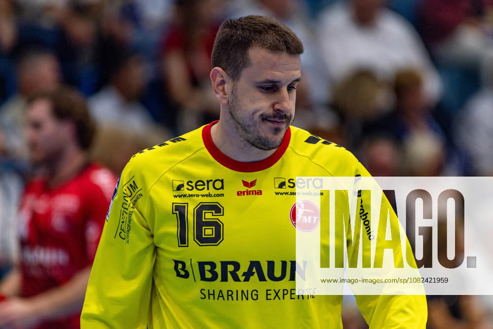 Opel Handball Bundesliga, VfL Gummersbach - MT Melsungen, 05.09.2026 Nebojsa Simic (MT Melsungen 16), ; Opel Handball Bundesliga, VfL Gummersbach - MT Melsungen