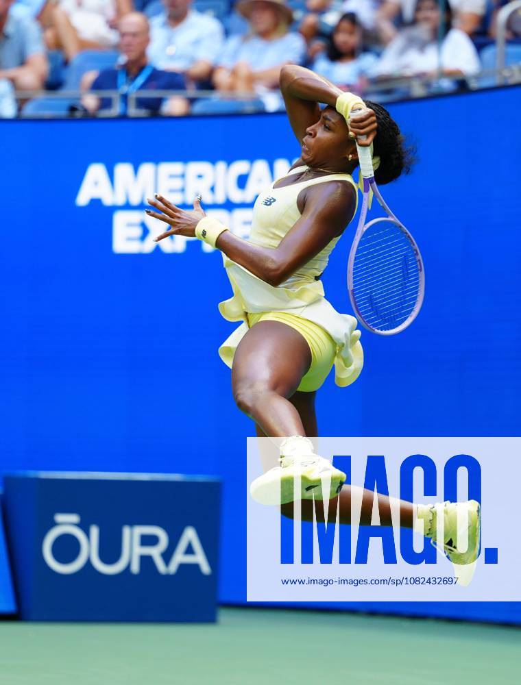 Coco Gauff in third round action 2026 US Open, Day Seven, USTA Billie Jean King National Tennis Center, New York, USA - 05 Sep 2026New York USTA Billie Jean King National T New York (NY) United States of America
