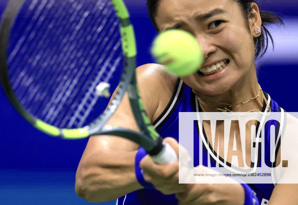 US Open tennis tournament - Day 7 epaselect Alexandra Eala of the Philippines in action against Iva Jovic of the USA during the Women s Singles third round of the US Open Tennis Championships in Flushing Meadows, New York, USA, 05 September 2026. FLUSHING MEADOWS NEW YORK United States