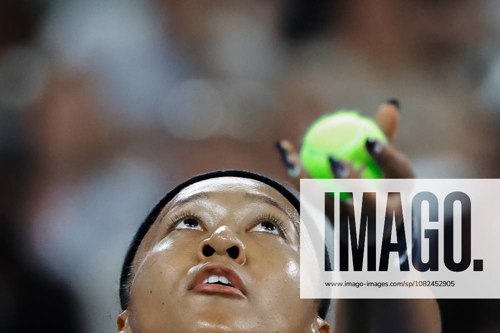 US Open tennis tournament - Day 7 Naomi Osaka of Japan in action against Elise Mertens of Belgium during the Women s Singles third round of the US Open Tennis Championship in Flushing Meadows, New York, USA, 05 September 2026. FLUSHING MEADOWS NEW YORK United States