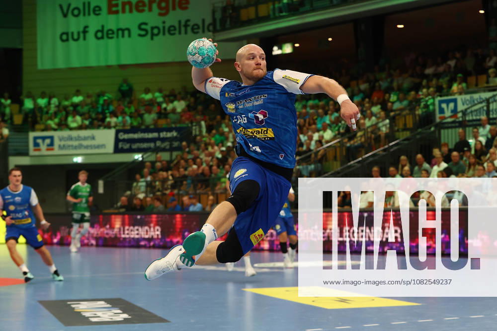 Handball Opel Handball-Bundesliga, HSG Wetzlar - ThSV Eisenach Peter Walz (ThSV Eisenach) Wetzlar Buderus Arena Hessen Deutschland (DE)