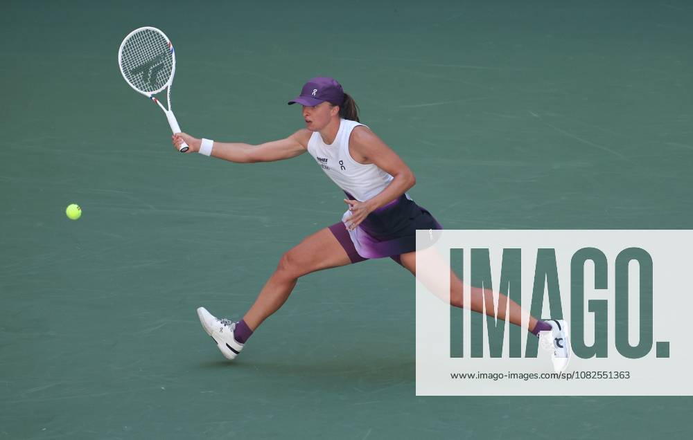 Iga Swiatek of Poland in action 2026 US Open, Day Nine, USTA Billie Jean King National Tennis Center, New York, USA - 07 Sep 2026New York USTA Billie Jean King National T New York (NY) United States of America
