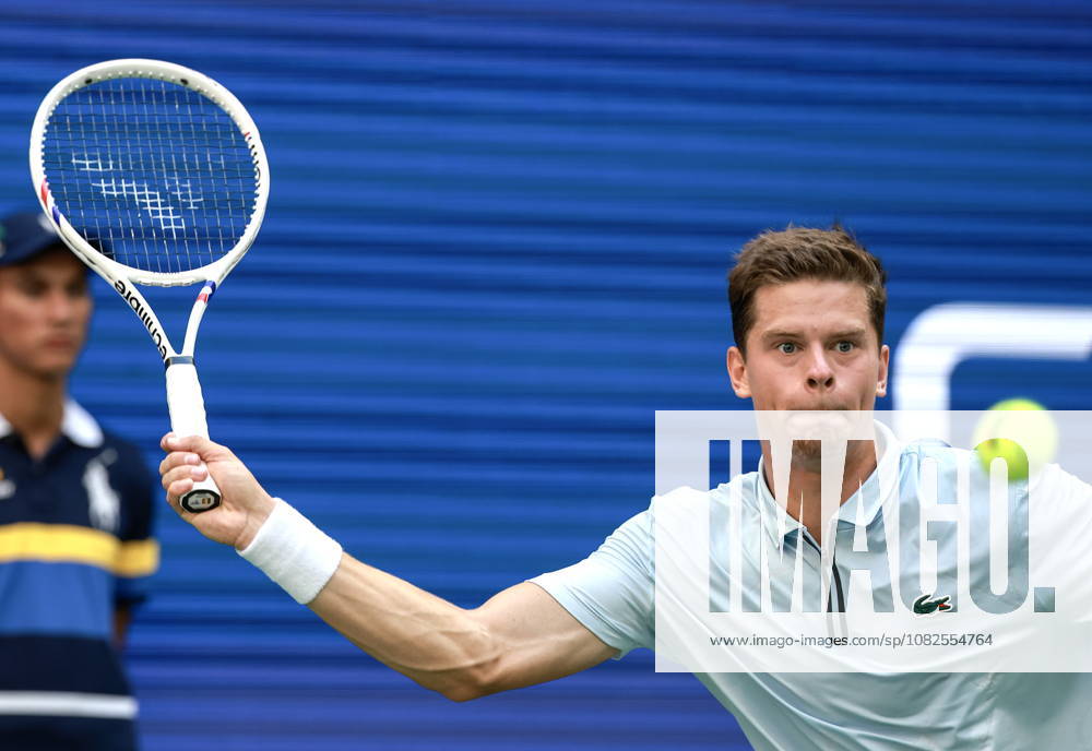 US Open tennis tournament - Day 9 Alexander Blockx of Belgium in action against Francisco Cerundolo of Argentina during the Men s Singles round 4 of the US Open Tennis Championships at the USTA Billie Jean King National Tennis Center in Flushing Meadows, New York, USA, 07 September 2026. The 2026 US Open tournament runs from 23 August through 13 September. FLUSHING MEADOWS NEW YORK United States