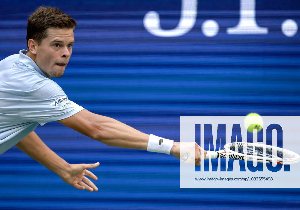 US Open tennis tournament - Day 9 Alexander Blockx of Belgium in action against Francisco Cerundolo of Argentina during the Men s Singles round 4 of the US Open Tennis Championships at the USTA Billie Jean King National Tennis Center in Flushing Meadows, New York, USA, 07 September 2026. The 2026 US Open tournament runs from 23 August through 13 September. FLUSHING MEADOWS NEW YORK United States