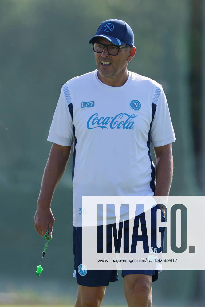 Napolis assistant coach Marco Landucci During training at the SSC Napoli sports center, Champions League Napoli - Arsenal Castel Volturno (CE) on September 08 , 2026