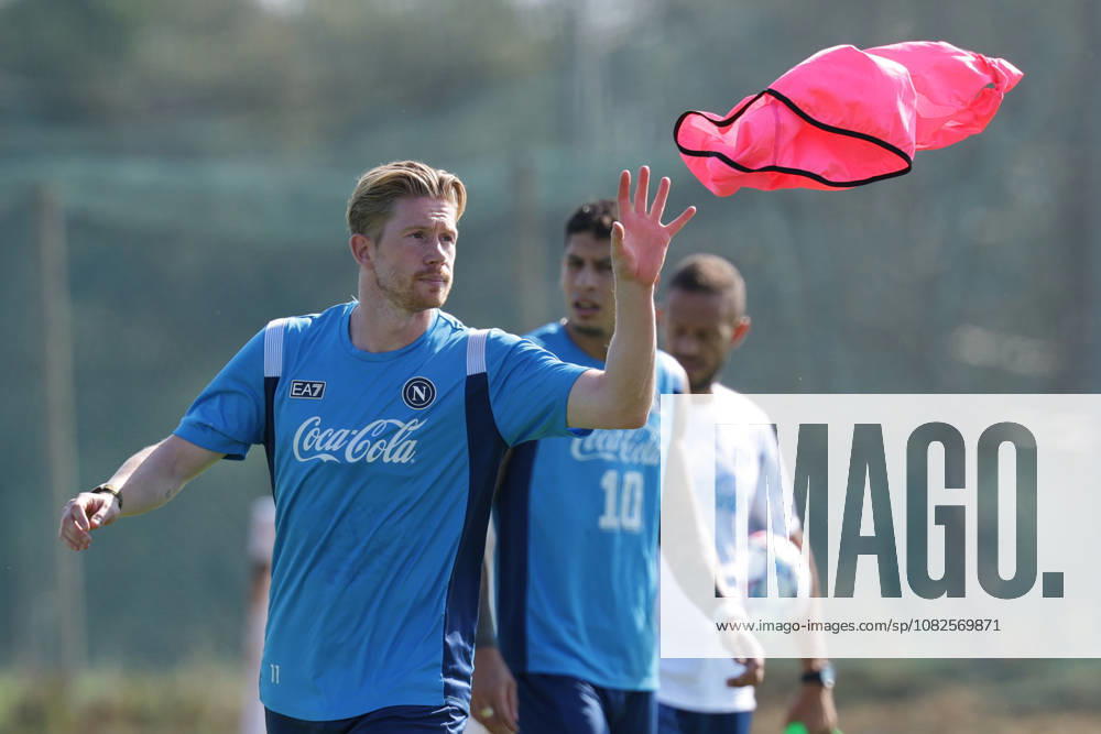 Napolis Kevin De Bruyne During training at the SSC Napoli sports center, Champions League Napoli - Arsenal Castel Volturno (CE) on September 08 , 2026