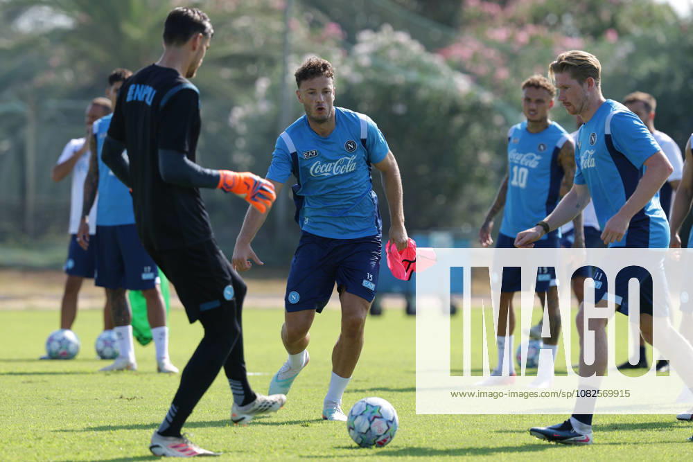 Napolis Amir Rrahmani During training at the SSC Napoli sports center, Champions League Napoli - Arsenal Castel Volturno (CE) on September 08 , 2026