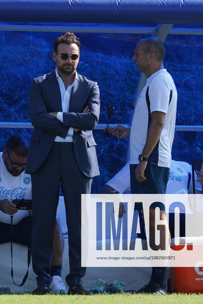 Napolis Sporting director Giovanni Manna During training at the SSC Napoli sports center, Champions League Napoli - Arsenal Castel Volturno (CE) on September 08 , 2026