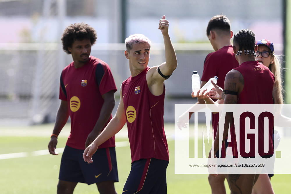 Gavi during the training day of FC Barcelona, Barca ahead UEFA Champions League 2026 27, football match against Feyenoord at Ciutat Esportiva Joan Gamper on September 08, 2026 in Sant Joan Despi, Barcelona, Spain. Sant Joan Despi Spain - ZUMAa181 20260908_zaa_a181_010