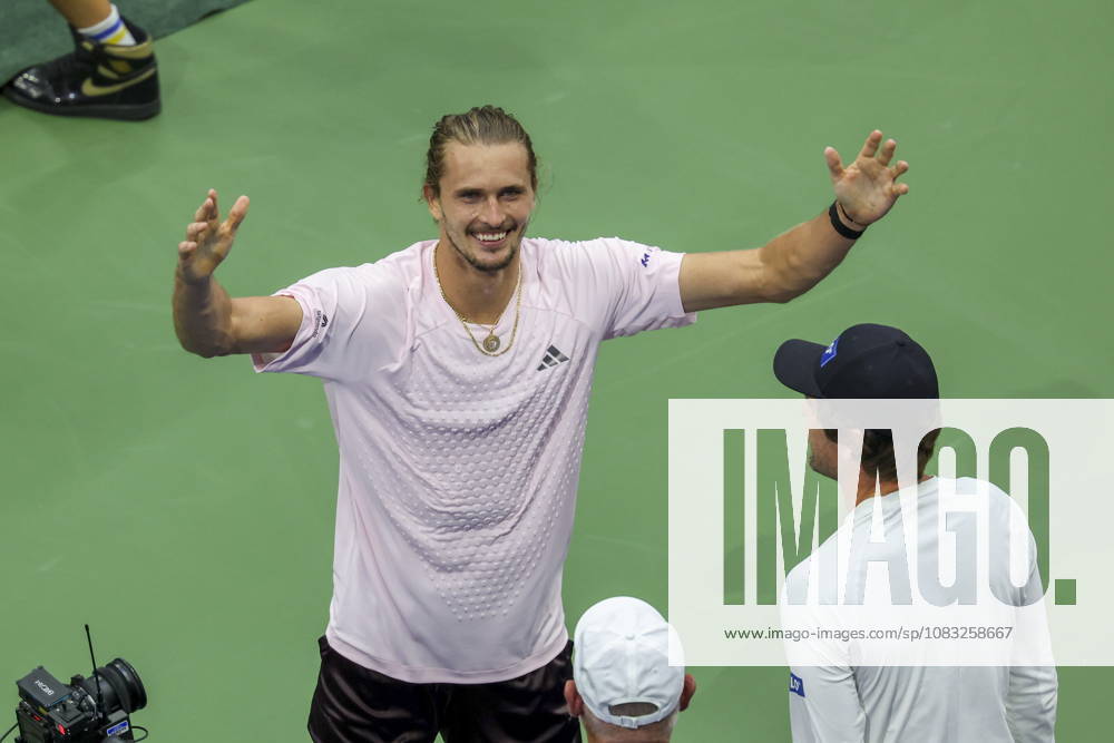 US Open tennis tournament - Day 15 Alexander Zverev of Germany celebrates after winning against Ben Shelton of the US during the Men s Singles Final of the US Open Tennis Championships in Flushing Meadows, New York, USA, 13 September 2026. FLUSHING MEADOWS NEW YORK United States