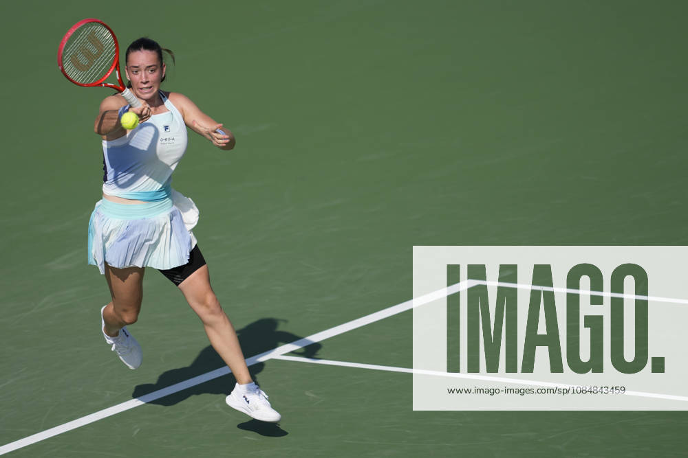 WTA, Tennis Damen Kinoshita Group Japan Open - Day 3 Tereza Valentova of the Czech Republic plays in action during her round of 16 singles match against Lilli Tagger of Austria at the 2026 Kinoshita Group Japan Open Women s tennis tournament at Utsubo Tennis Center in Osaka, Japan, on October 21, 2026. Osaka Japan