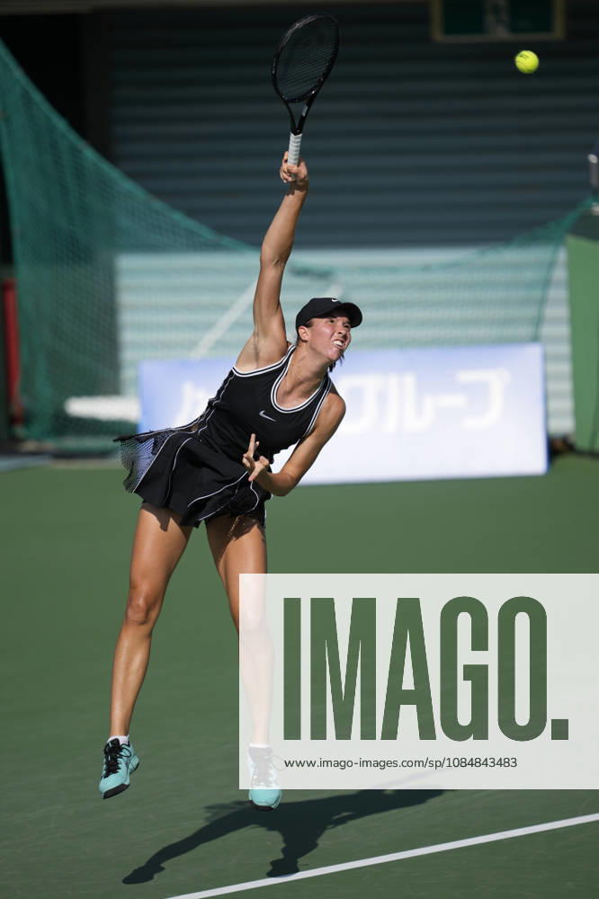 WTA, Tennis Damen Kinoshita Group Japan Open - Day 3 Lilli Tagger of Austria competes in her round of 16 singles match against Tereza Valentova of the Czech Republic at the 2026 Kinoshita Group Japan Open Women s tennis tournament at the Utsubo Tennis Center in Osaka, Japan, on October 21, 2026. Osaka Japan